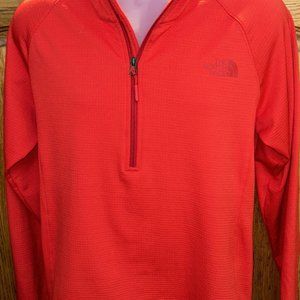 The North Face Men's Long Sleeve Pullover Fleece Shirt Size Medium
